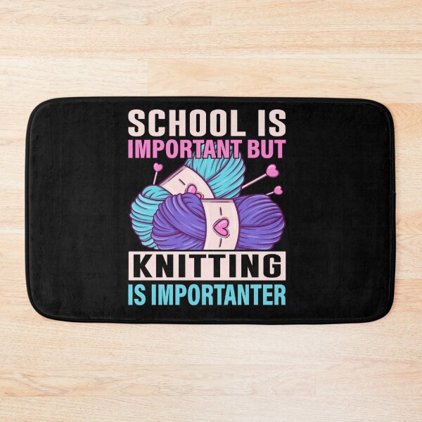 Item preview, Knitting Is Importanter designed and sold by SiarheiYur.
