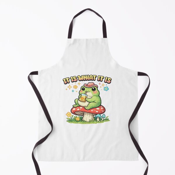 Item preview, It Is What It Is Cowboy Frog On Mushroom Meme designed and sold by LumePrint.