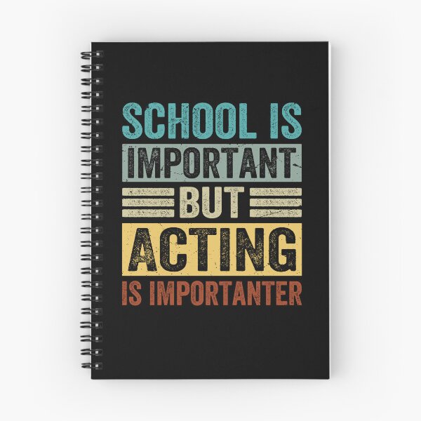 Item preview, Acting Is Importanter designed and sold by SiarheiYur.