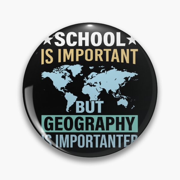 Item preview, Geography Is Importanter designed and sold by SiarheiYur.