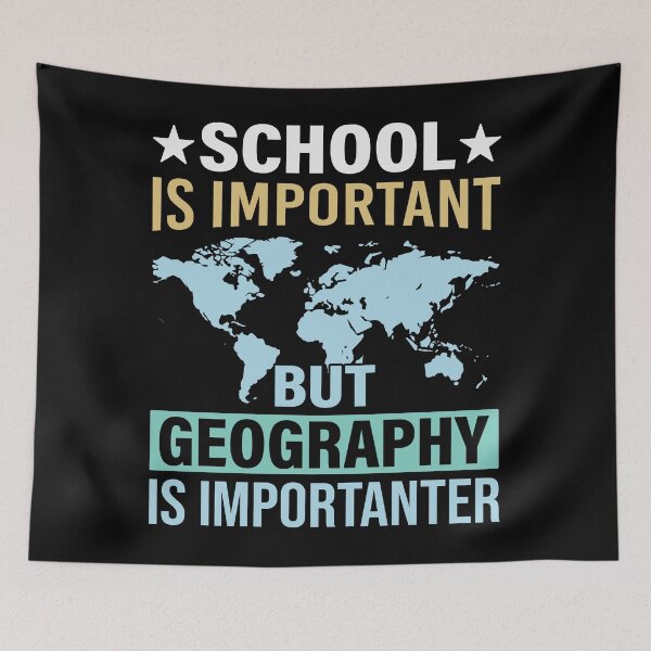 Item preview, Geography Is Importanter designed and sold by SiarheiYur.