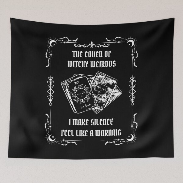 Item preview, Tarot & Warnings-Black designed and sold by Moonlit-Muse.