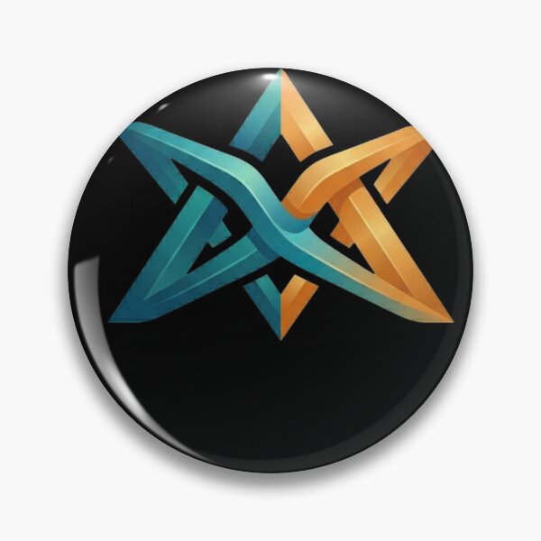 Item preview, 3D Geometric Intertwined Star Abstract Design designed and sold by RoyalDeluxGo.