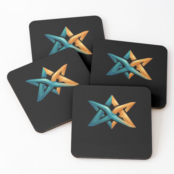 Item preview, 3D Geometric Intertwined Star Abstract Design designed and sold by RoyalDeluxGo.