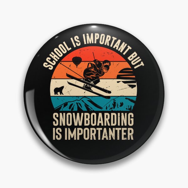 Item preview, Snowboarding Is Important designed and sold by SiarheiYur.