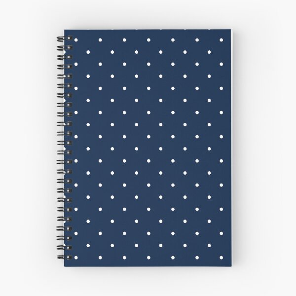 Item preview, Navy Blue Polka Dot Pattern | Classic White Dots on Navy | Midnight Blue Dotted Aesthetic | Minimalist Navy Polka Dots | Preppy Navy and White Dots | Timeless Navy Blue Pattern designed and sold by VivaFy.