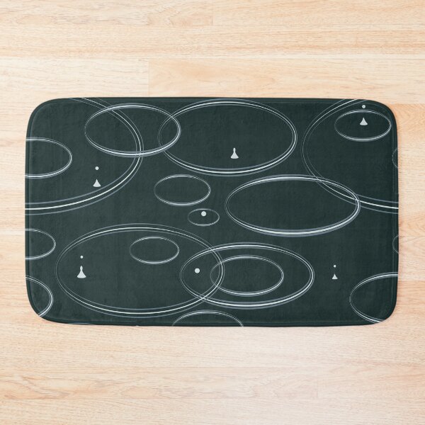 Item preview, Rain Drops on water - dark blues designed and sold by jehb.creative.