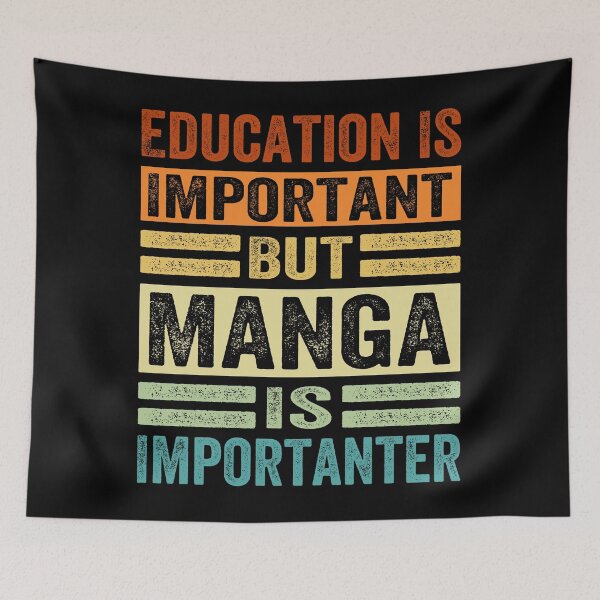 Item preview, Manga Is Importanter designed and sold by SiarheiYur.