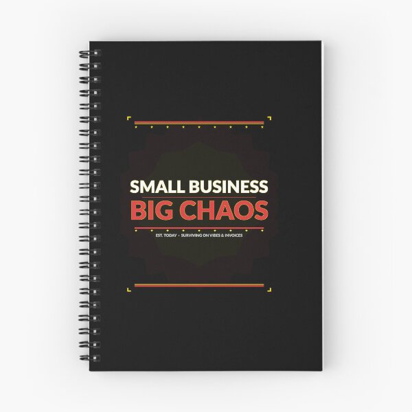 Item preview, Small Business Big Chaos Funny Entrepreneur Shirt Gift for Business Owner designed and sold by Daily Mood Tees.