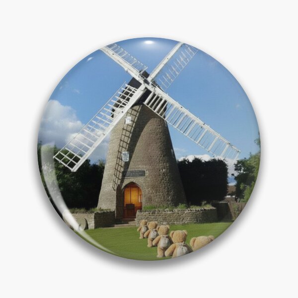 Item preview, Vintage Bears Walking to the Windmill designed and sold by pasalagabriela.
