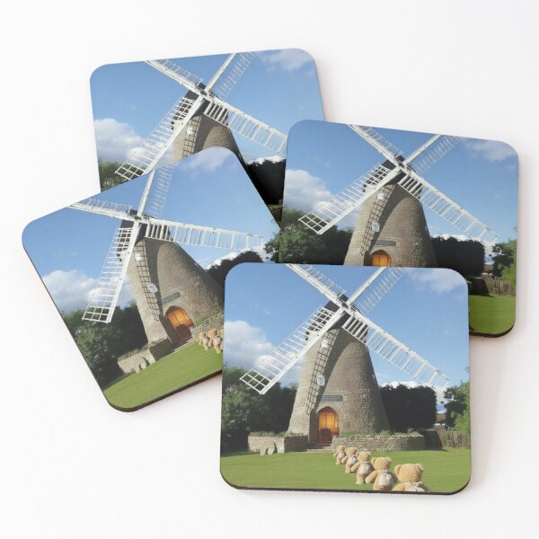 Item preview, Vintage Bears Walking to the Windmill designed and sold by pasalagabriela.