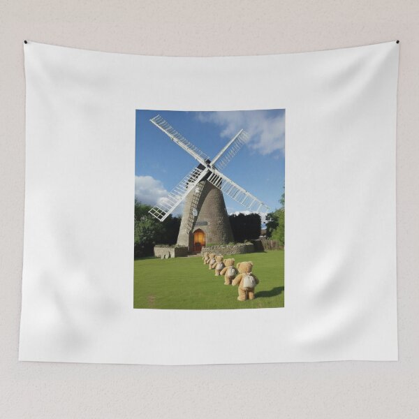 Item preview, Vintage Bears Walking to the Windmill designed and sold by pasalagabriela.