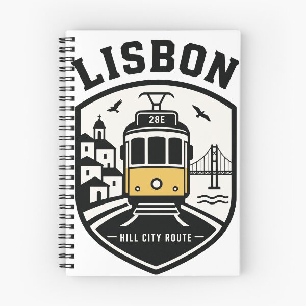 Item preview, Lisbon Tram 28 Vintage Travel Badge T-Shirt – Portugal City Souvenir designed and sold by Lyfeinsights.