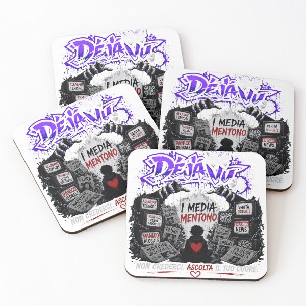 Item preview, Dejà vu- I Media mentono designed and sold by Apocryphalwar.