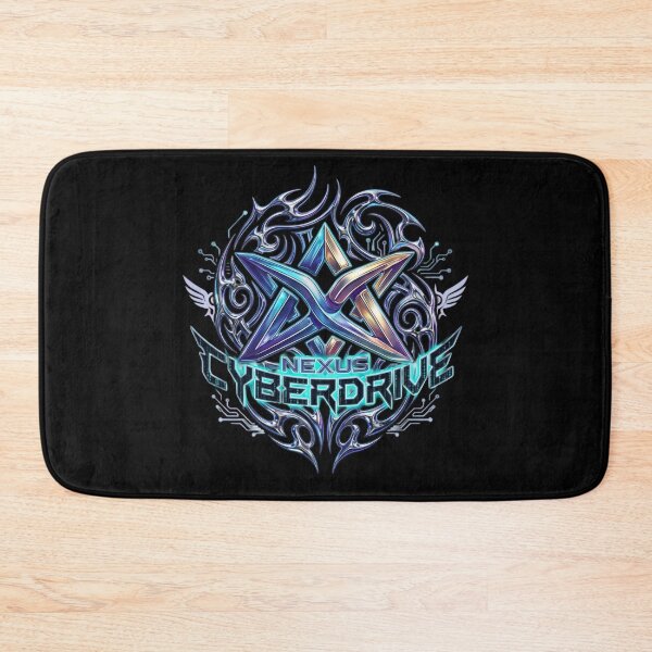 Item preview, Nexus Cyberdrive Futuristic Gaming Shield Logo designed and sold by RoyalDeluxGo.