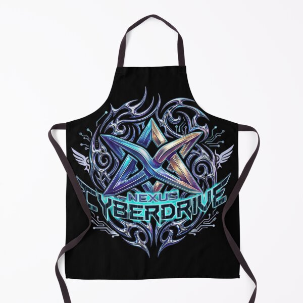 Item preview, Nexus Cyberdrive Futuristic Gaming Shield Logo designed and sold by RoyalDeluxGo.