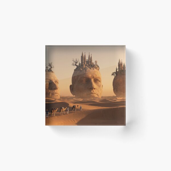 Item preview, Caravan of Lost Souls in the Silk Desert designed and sold by afarkar.