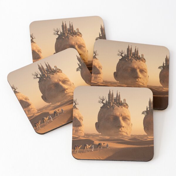 Item preview, Caravan of Lost Souls in the Silk Desert designed and sold by afarkar.