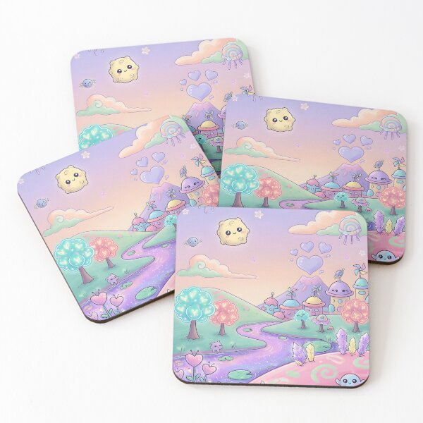 Item preview, Cute Alien Village designed and sold by LunarVault.