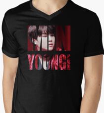 MIN YOONGI BTS (Bangtan Boys) SUGA Agust D Men's V-Neck T-Shirt