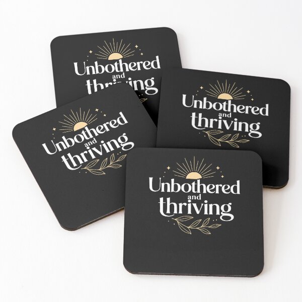 Item preview, Unbothered and thriving designed and sold by FreshPixelArt.
