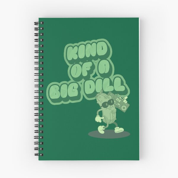 Item preview, Kind of a Big Dill Funny Pickle Design – Retro Food Pun Graphic – Cute Pickle Mascot designed and sold by azLittleLuxur.