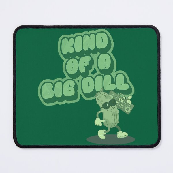Item preview, Kind of a Big Dill Funny Pickle Design – Retro Food Pun Graphic – Cute Pickle Mascot designed and sold by azLittleLuxur.