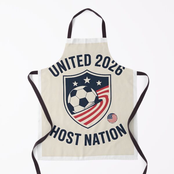 Item preview, United 2026 USA World Cup Host Nation Soccer Crest T-Shirt designed and sold by MoodAndLine.