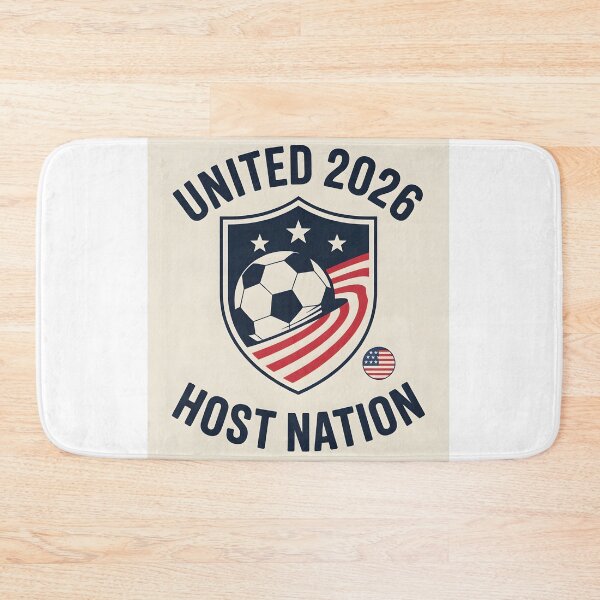 Item preview,  United 2026 USA World Cup Host Nation Soccer Crest T-Shirt designed and sold by MoodAndLine.