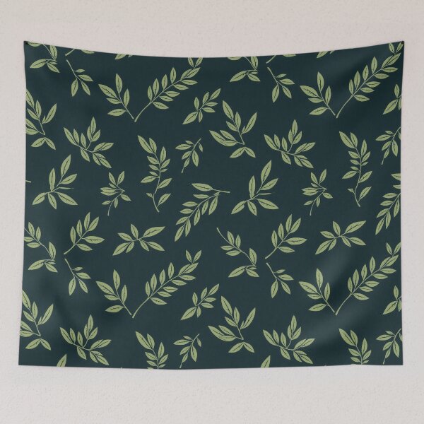 Item preview, Elegant Botanical Leaf Pattern | Minimalist Nature Inspired Seamless Design designed and sold by ellecraftyowl.