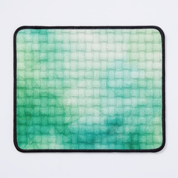 Item preview, Mint Emerald Waffle Textile Watercolor designed and sold by frumixart.