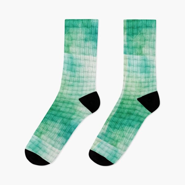 Item preview, Mint Emerald Waffle Textile Watercolor designed and sold by frumixart.