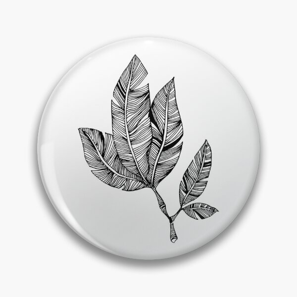 Item preview, Branch with leaves designed and sold by Ink & Silence by Loraaart.