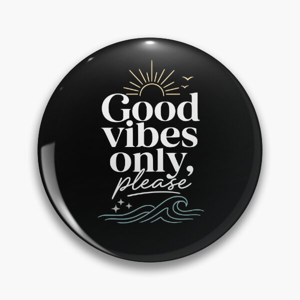 Item preview, Good vibes only, please designed and sold by FreshPixelArt.