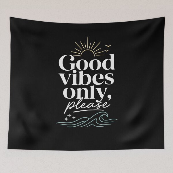 Item preview, Good vibes only, please designed and sold by FreshPixelArt.