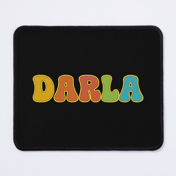 Item preview, ❤️ Darla Personalized Name Wavy Retro Shirt, Coffee Mug, Sticker Gift designed and sold by HelixPedia.