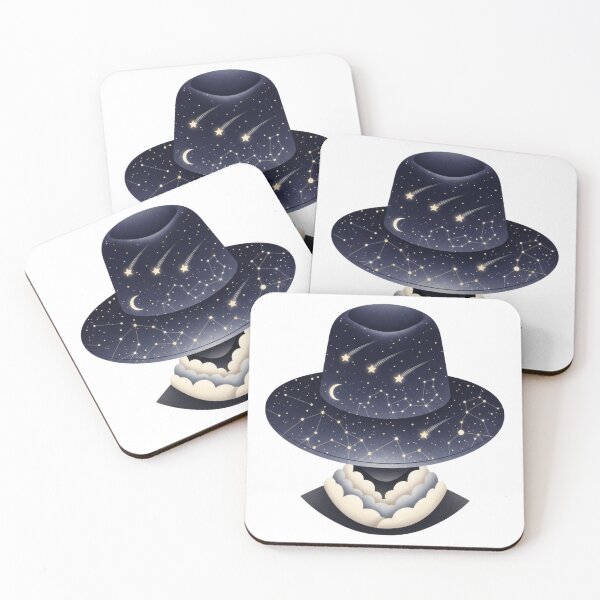 Item preview, Celestial Hat Moon Cloud Portrait designed and sold by AbanoubStore.