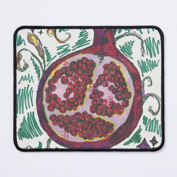 Item preview, Pomegranate Botanical Nature Print Greenery Whimsical Art designed and sold by graviolajones.