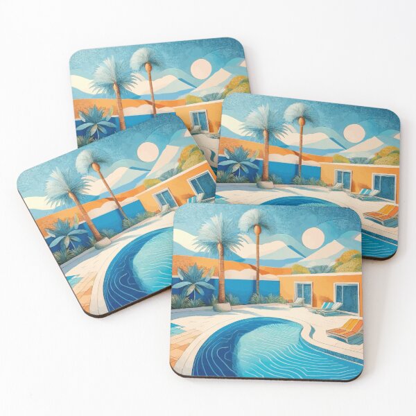 Item preview, Swimming Pool  David Hockney designed and sold by Vicky Brago-Mitchell®.