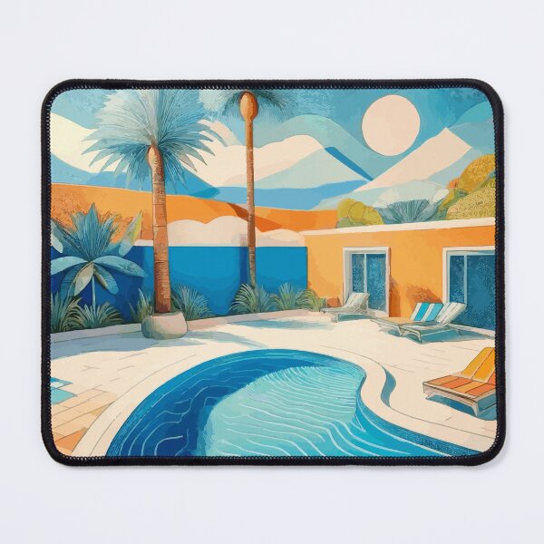 Item preview, Swimming Pool David Hockney designed and sold by Vicky Brago-Mitchell®.
