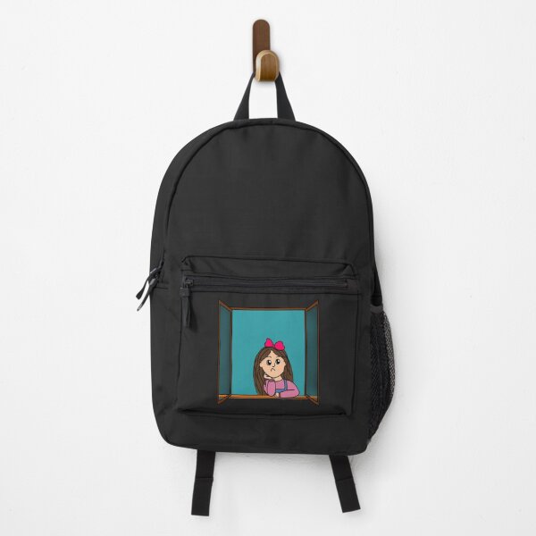 Item preview, Cora, the girl who defied the wind. Black background 2 designed and sold by Darlenehb.