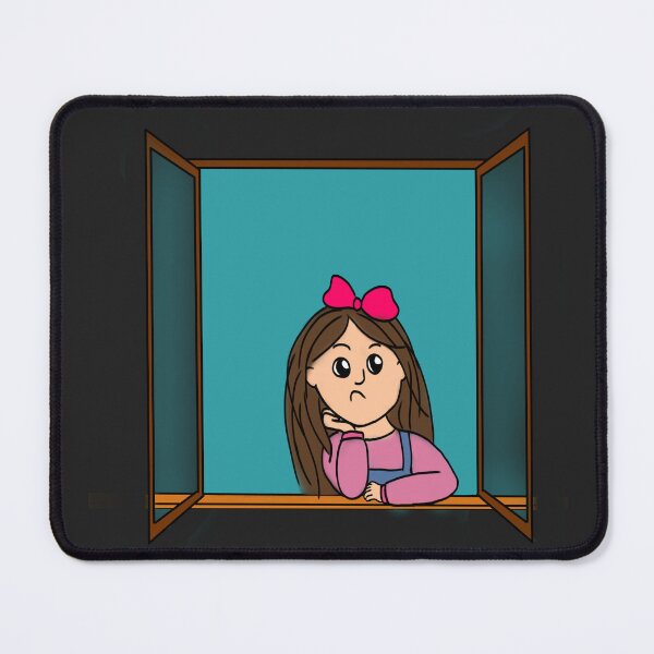 Item preview, Cora, the girl who defied the wind. Black background 2 designed and sold by Darlenehb.