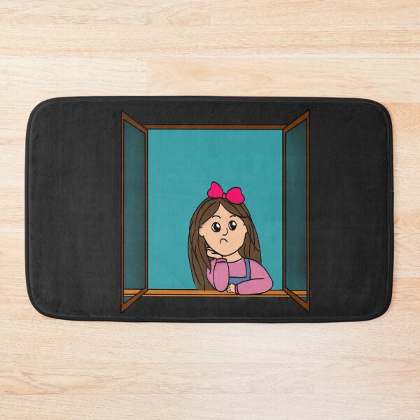 Item preview, Cora, the girl who defied the wind. Black background 2 designed and sold by Darlenehb.