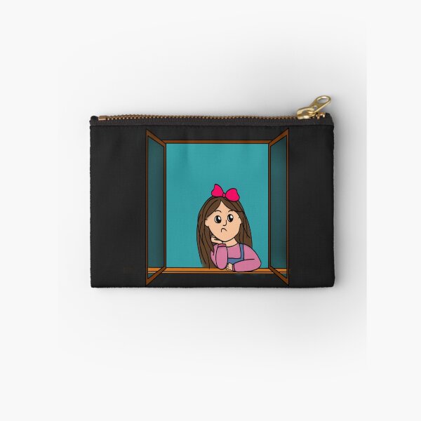 Item preview, Cora, the girl who defied the wind. Black background 2 designed and sold by Darlenehb.
