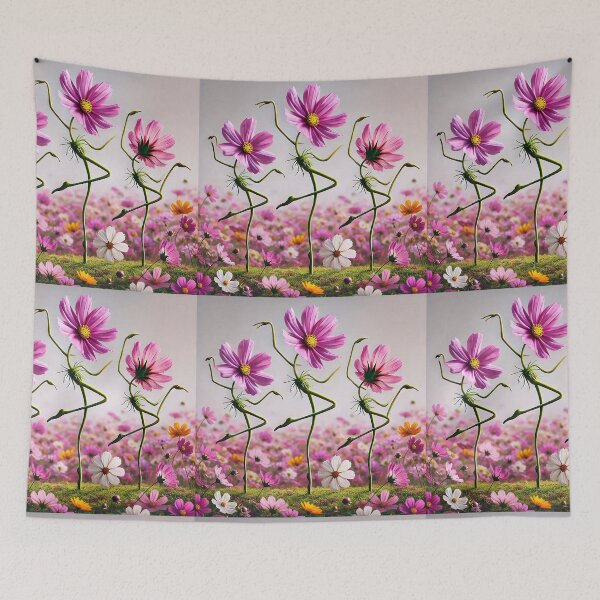 Item preview, Cosmos Flower Dance designed and sold by CarolM.