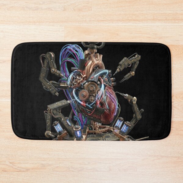 Item preview, Mechanical Biomechanical Heart Steampunk Cybernetic Art designed and sold by RoyalDeluxGo.
