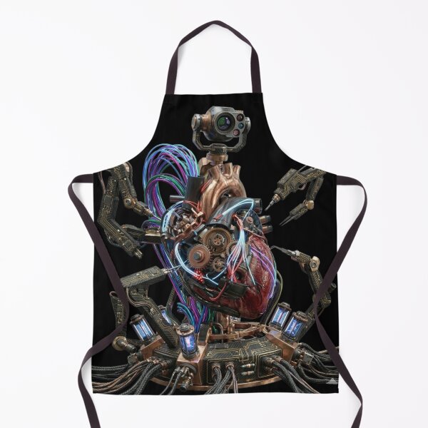 Item preview, Mechanical Biomechanical Heart Steampunk Cybernetic Art designed and sold by RoyalDeluxGo.