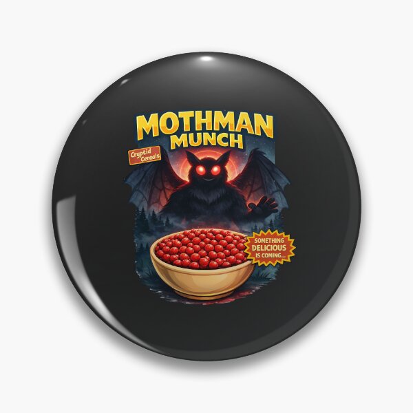 Item preview, Cryptid Cereals: Mothman Munch designed and sold by FoxBaine Designs.