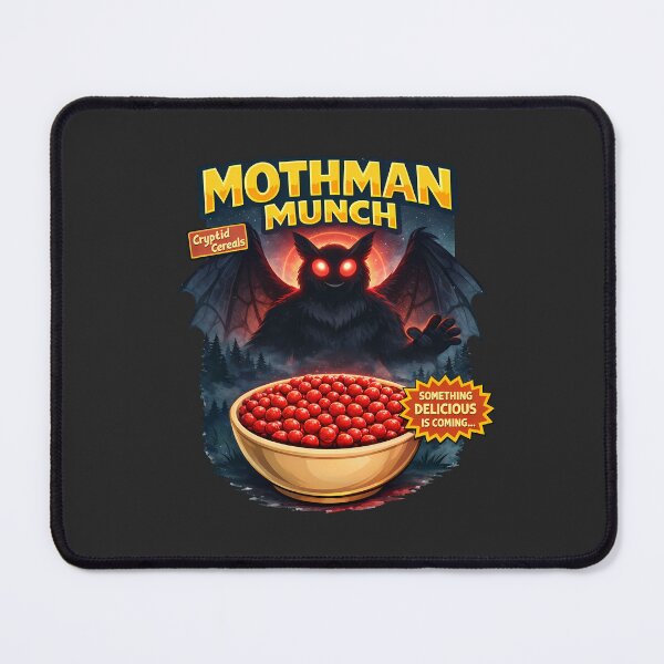 Item preview, Cryptid Cereals: Mothman Munch designed and sold by FoxBaine Designs.
