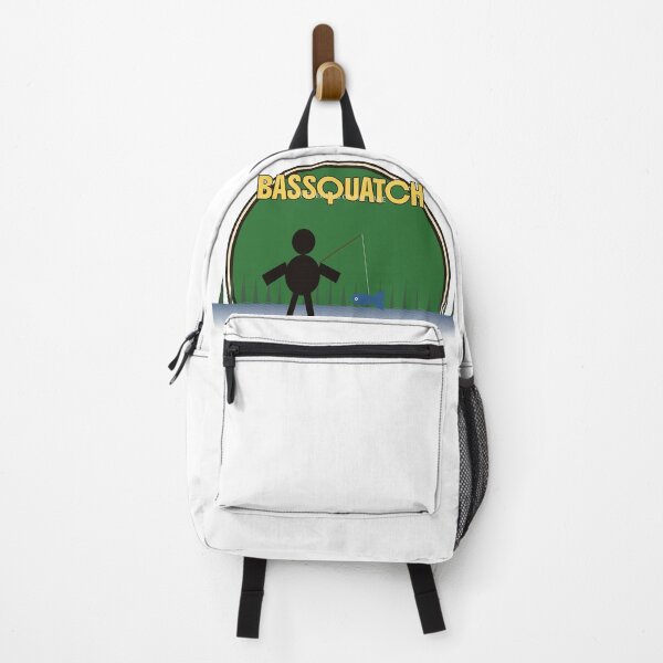 Item preview, Bassquatch Funny Bigfoot Bass Fishing Sticker designed and sold by start-tool.